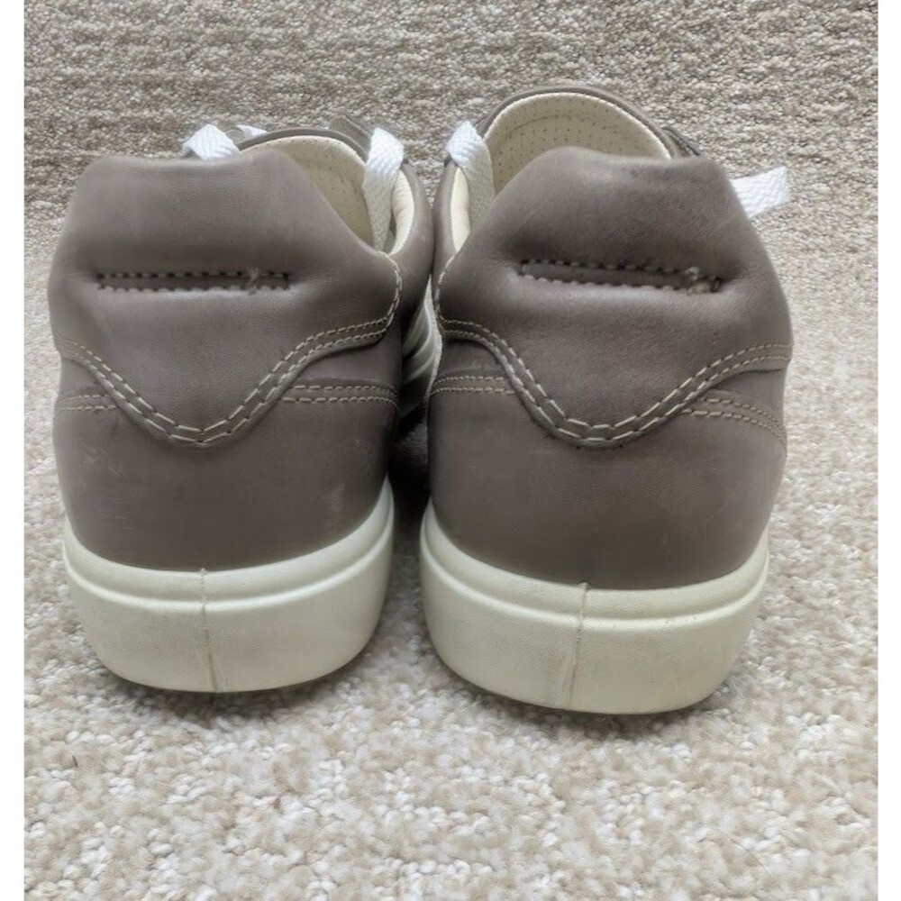 Ecco Casual Sneakers Womens Size 10.5 Mocha Casual Low Top Shoes Lace Up - Picture 10 of 15